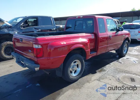 2001 Ford Ranger Edge/Xlt из США, поврежденный, VIN 1FTZR15EX1PA86675